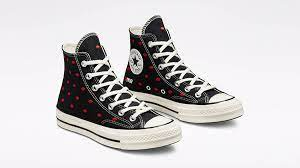 Giày Converse Chuck 70 Crafted With Love High Black Red A01600C - Ảnh 3