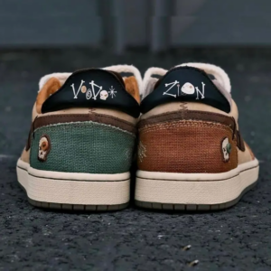 Giay Nike Zion Williamson x Air Jordan 1 Retro Low OG 'Voodoo' DZ7292-200