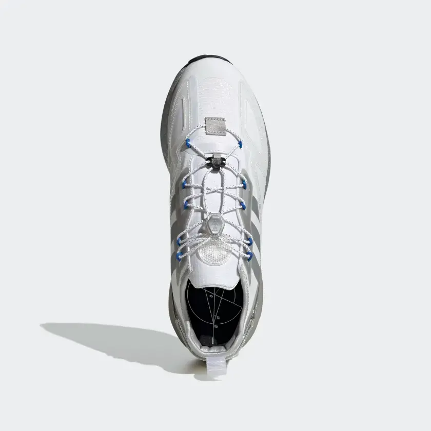Alternative view of Giày Adidas ZX 2K Boost 'Silver White' GY1208