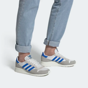 Alternative view of Giày Adidas Originals ZX 500 'White Blue' FW4410