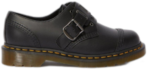 Giay Dr.Martens 1461 Quynn Smooth Leather Buckle 'Black' 25603001