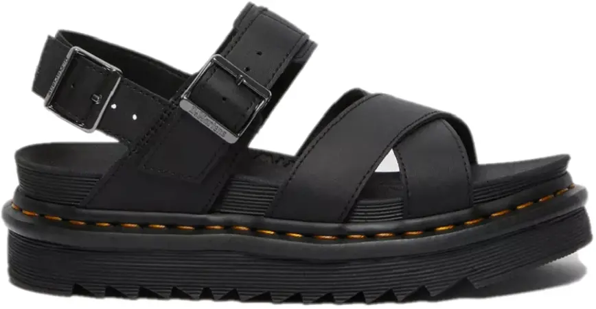 Dep Dr.Martens Voss II Wmns Leather Strap 'Black' 26799001