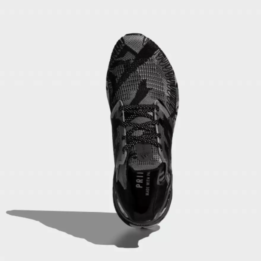 Alternative view of Giày Adidas UltraBoost 20 Marathon Running Black Holo H67278