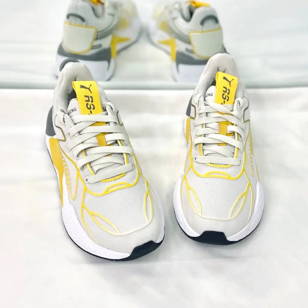 Alternative view of Giày Puma RS-X Tpu Fade Marathon 'Grey Yellow' 374114-02