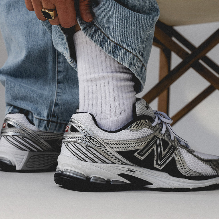 Giày New Balance 860 D 'White Black' ML860XD - Ảnh 6