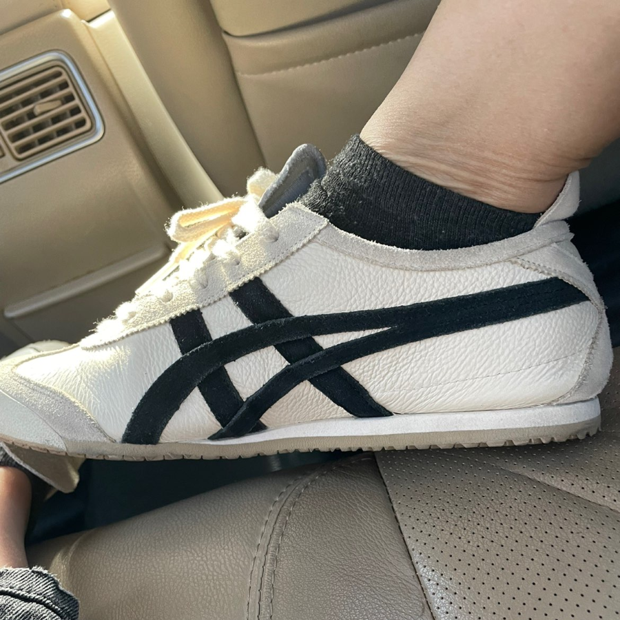 Giày Onitsuka Tiger Mexico 66 'White Black' 1183B391-200 - Ảnh 5