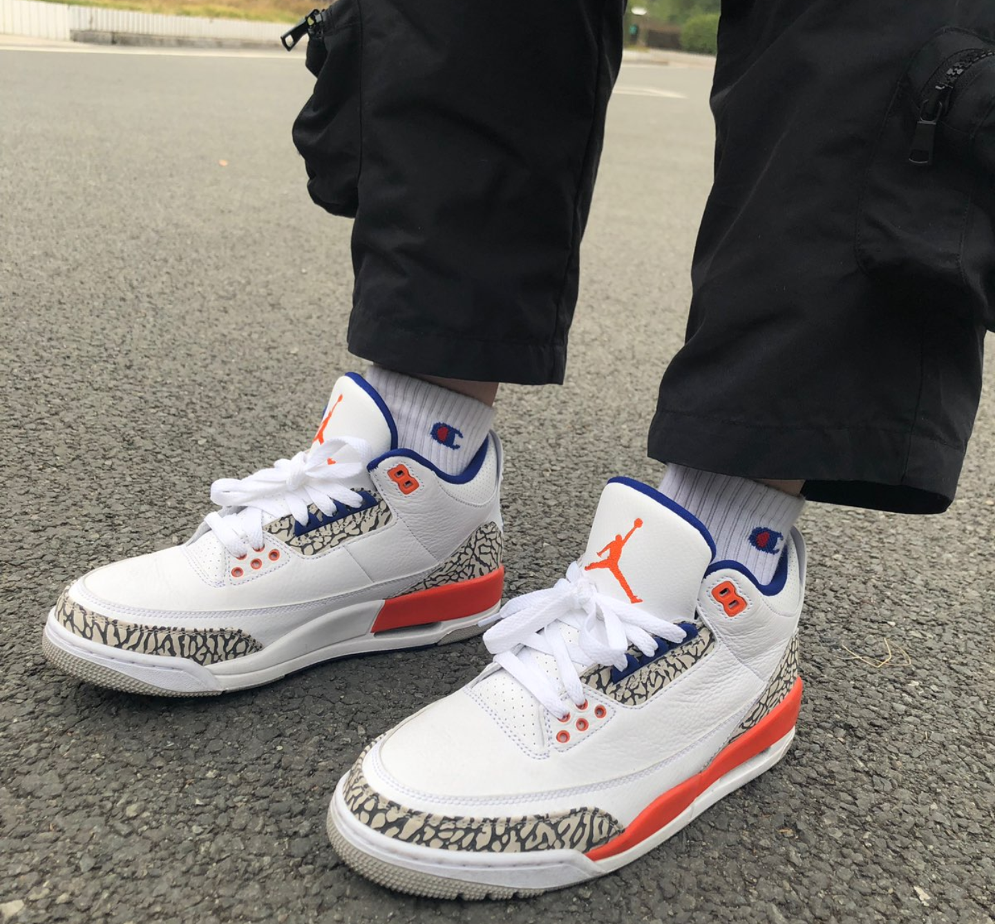 Giày Nike Air Jordan 3 Retro Knicks 136064-148 - Ảnh 8