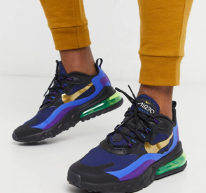 Alternative view of Giày Nike Air Max 270 React 'Blue' AO4971-005