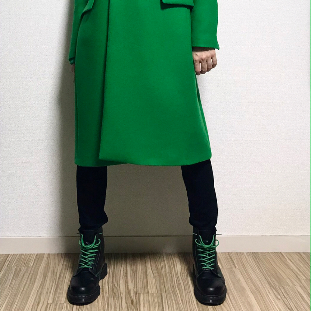 Giày Dr.Martens 1460 Contrast Stitch Smooth 'Black' 25826001 - Ảnh 2