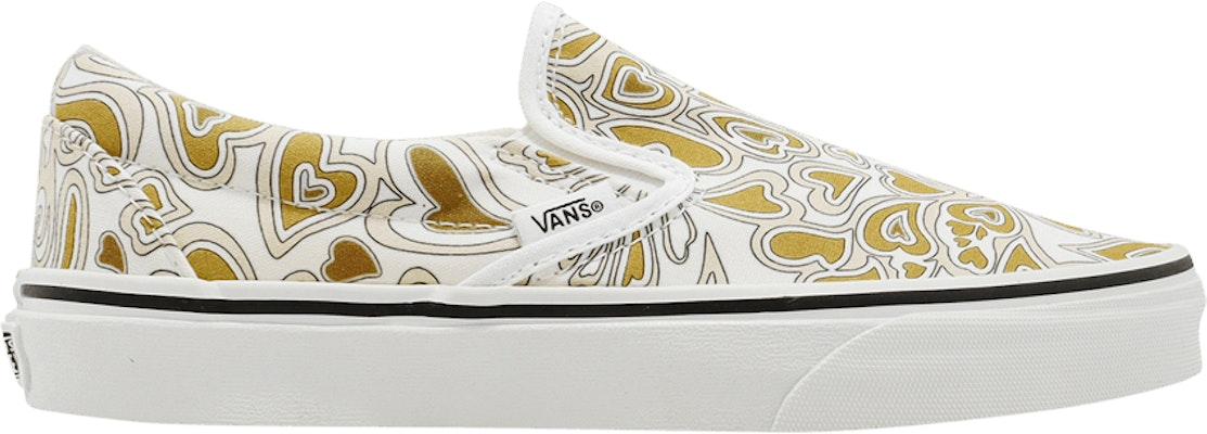 Giay Vans Classic Slip On 'Pink Heart' VN0A5JMHJBW