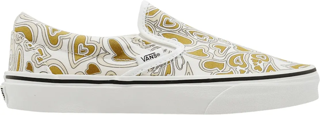 Giay Vans Classic Slip On 'Pink Heart' VN0A5JMHJBW