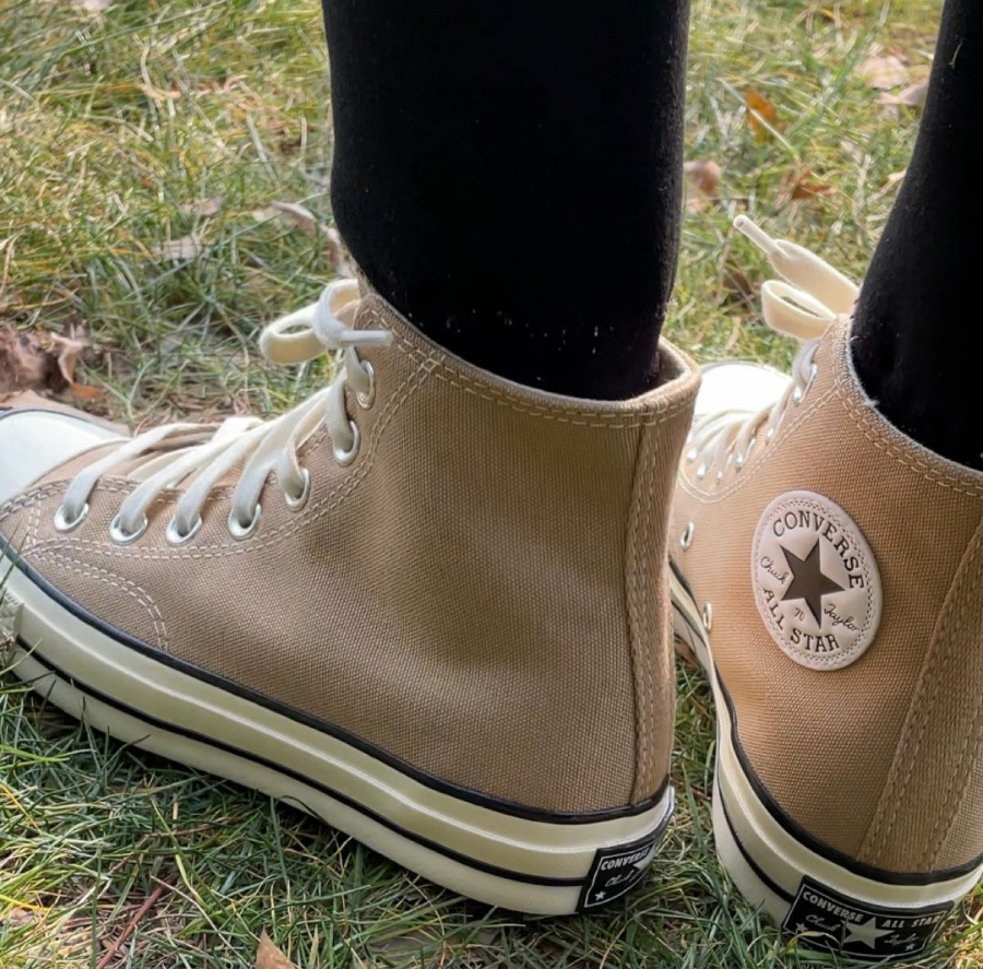 Giày Converse Chuck 70 High Recycled Canvas Papyrus 172677C - Ảnh 5