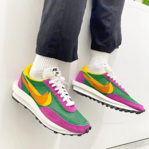 Alternative view of Giày Nike Sacai x LDWaffle 'Pine Green' BV0073-301