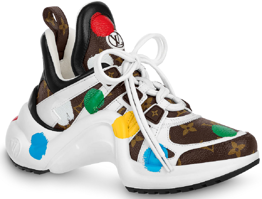 Giay Louis Vuitton x Yk Lv Archlight Trainers 'Multi Color' 1AB9RC