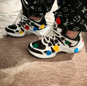 Giay Louis Vuitton x Yk Lv Archlight Trainers 'Multi Color' 1AB9RC