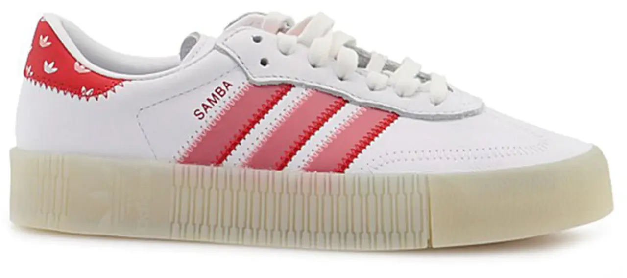 Giày Adidas Originals Sambarose 'White Red' FY3118