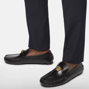 Alternative view of Giày Versace La Medusa Loafers 'Black' 1003701-1A00693-1B00V