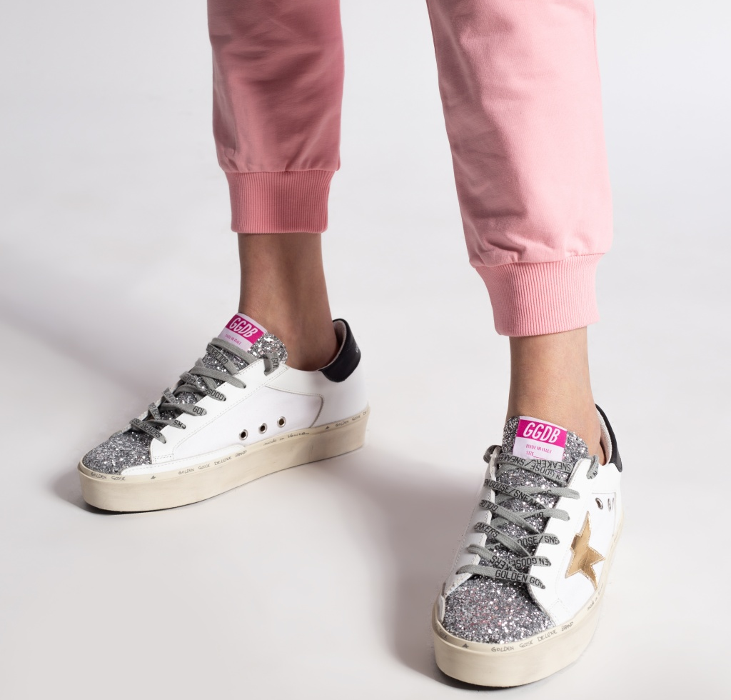 Alternative view of Giày Golden Goose Hi-Star White Glitter GWF00120-F001086-80822
