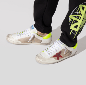 Alternative view of Giày Golden Goose Supperstar 'Beige Red' GMF00108 F002557 10909