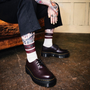Giay Dr.Martens 1461 Quad Burgundy 'Brown' 27332626