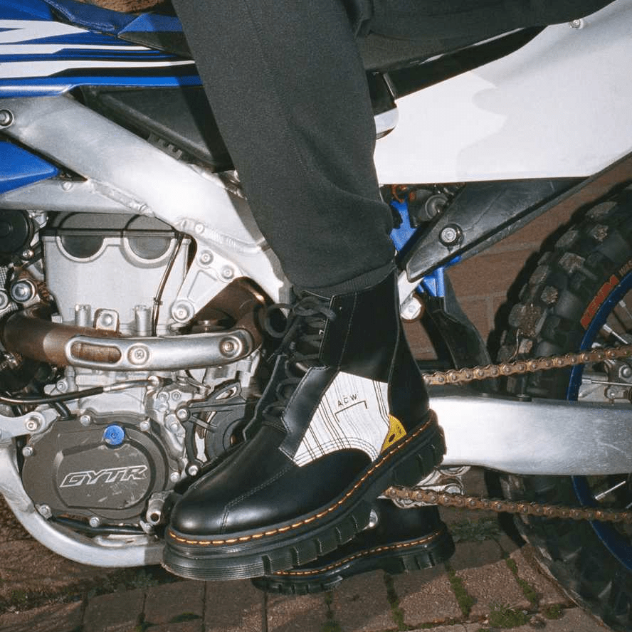 Giày Dr. Martens Rikard A-Cold-Wall* Leather Platform Boots 27923001 - Ảnh 2