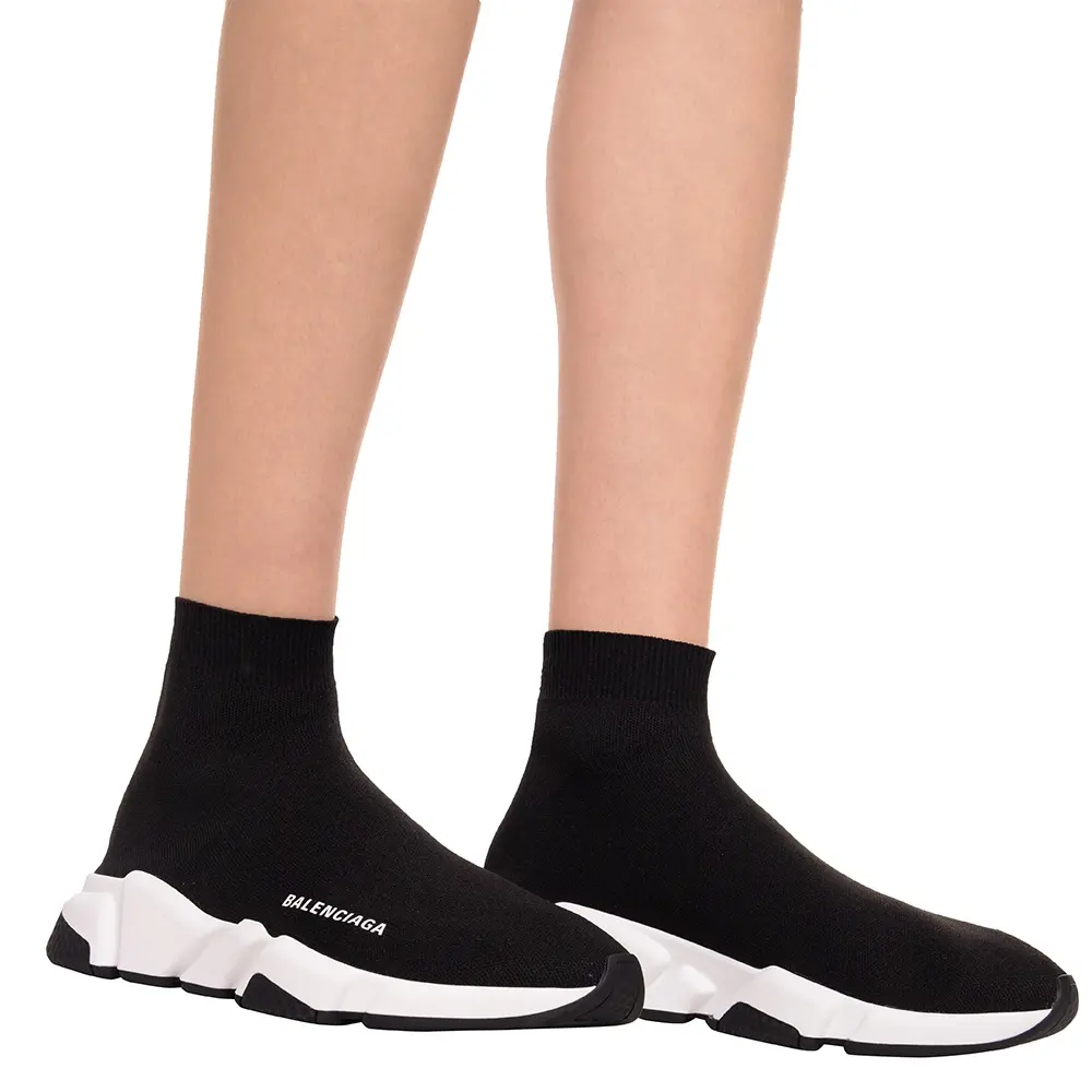 Alternative view of Giày Balenciaga Speed Trainer 'Black' 2019 587286-W05G9-1000