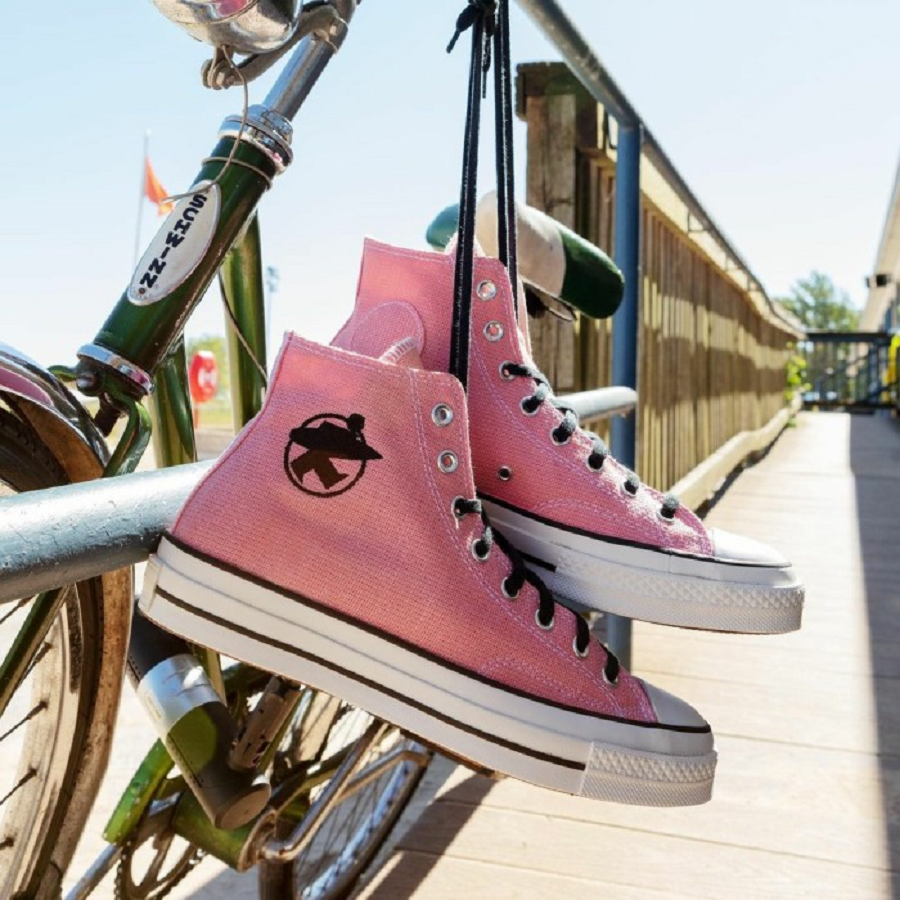 Giày Converse x Stussy Chuck 70 High 'Plumeria' A02052C - Ảnh 4