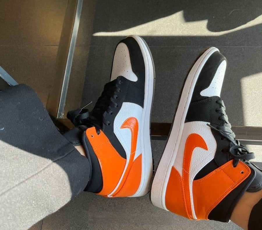 Giày Nike Air Jordan 1 Mid 'Shattered Backboard' 554724-058 - Ảnh 5
