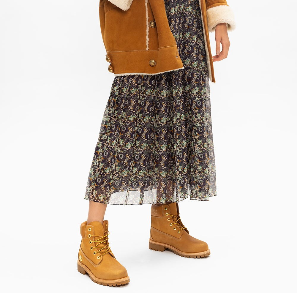 Giày Timberland 6" Jimmy Choo Premium 'Wheat' TB0A2EUZ2311 - Ảnh 3