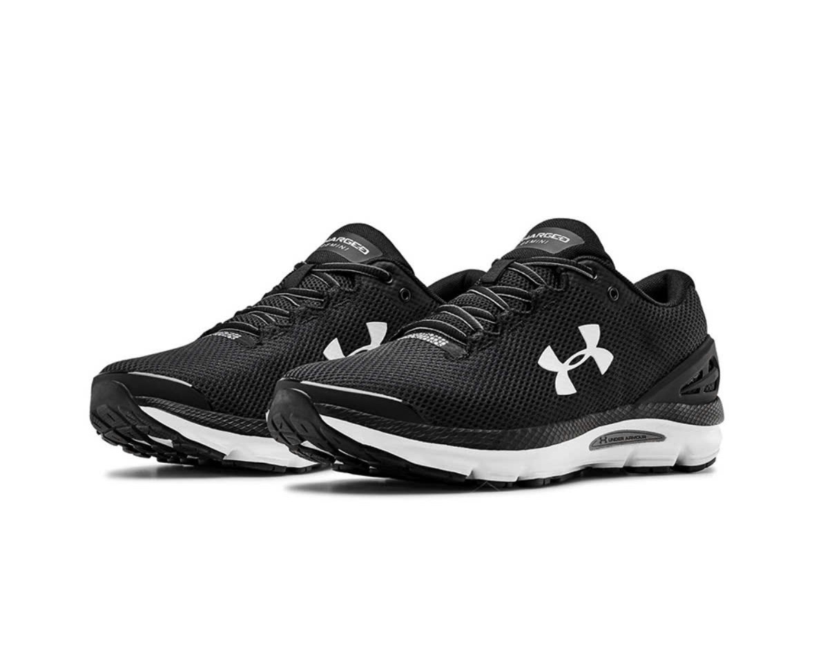 Giày Under Armour Charged Gemini 2020 Black White 3023276-001 - Ảnh 3