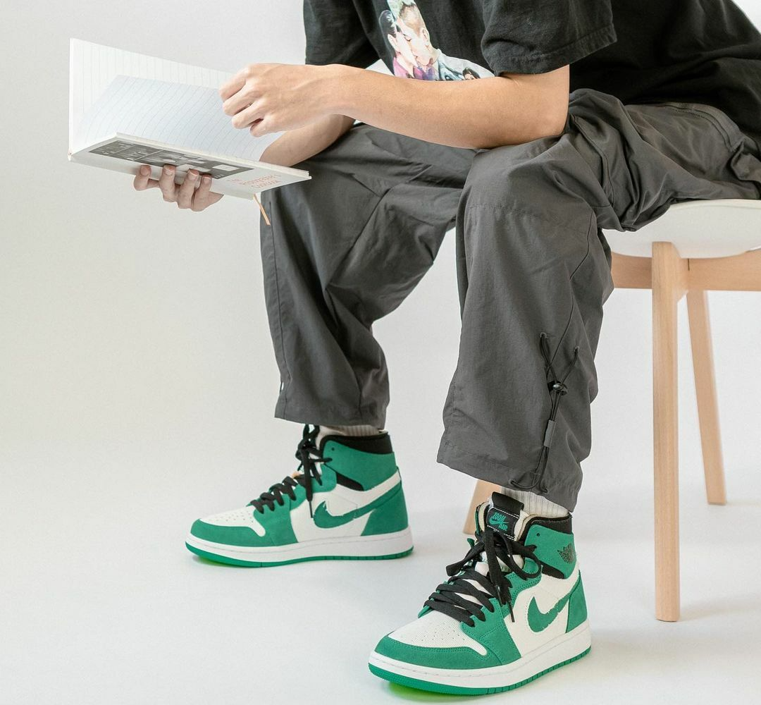 Giày Nike Air Jordan 1 Zoom Comfort 'Stadium Green' CT0978-300 - Ảnh 3