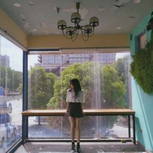 Alternative view of Giày Puma Wnns Basket Bling 'Black Metallic Gold' 366732-04