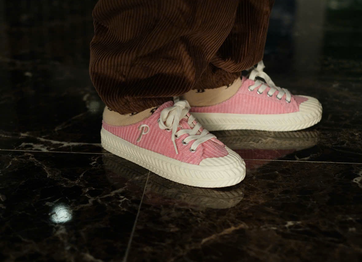 Giày MLB Playball Corduroy Mule FL Philadelphia Philles 'Pink' 3AMUUD116-10PKS - Ảnh 3