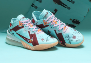 Alternative view of Giày Nike Mimi Plange x LeBron 18 Low 'Daughters' CV7562-400
