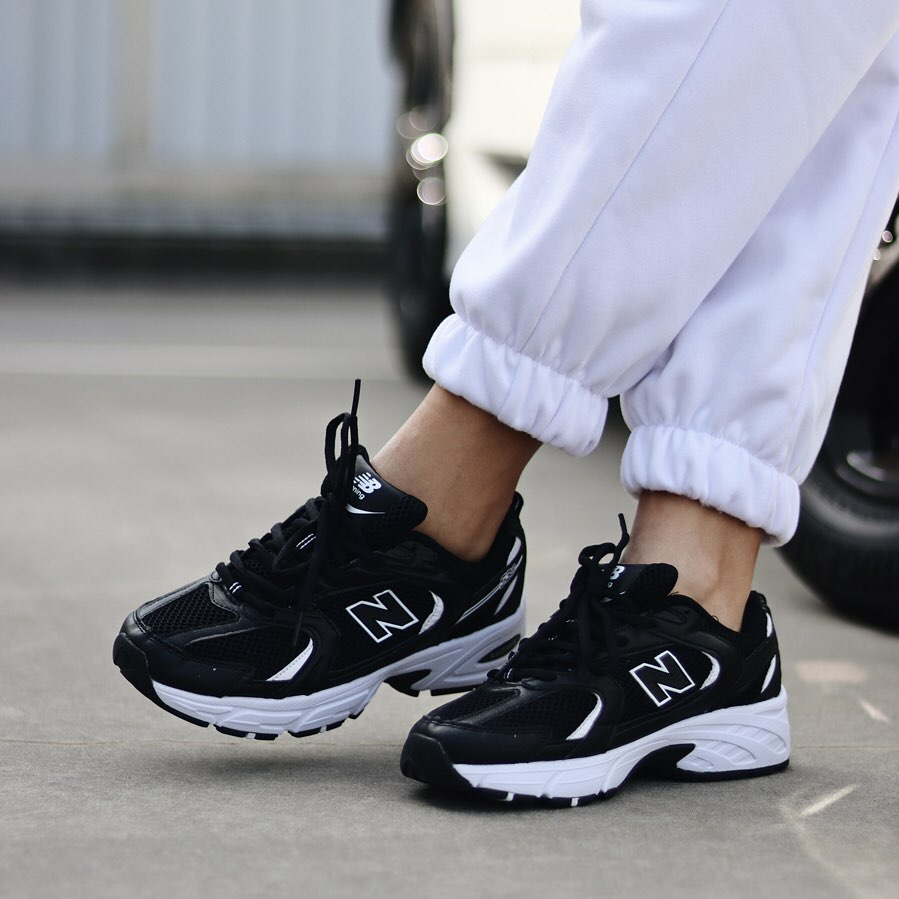 Alternative view of Giày New Balance 530v2 Retro 'Black White' MR530SD