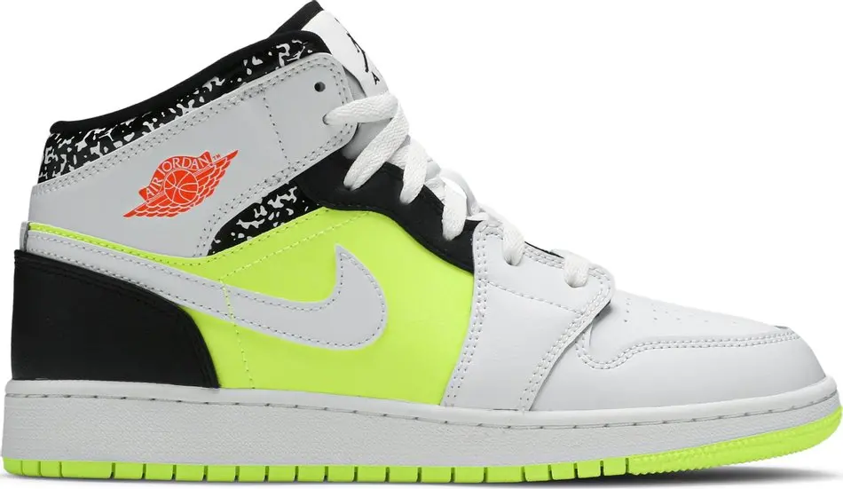 Giày Nike Air Jordan 1 Mid 'Composition Notebook' 554725-870