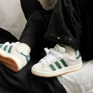 Giay Adidas Originals Campus 00S 'Beige Green' GY0038