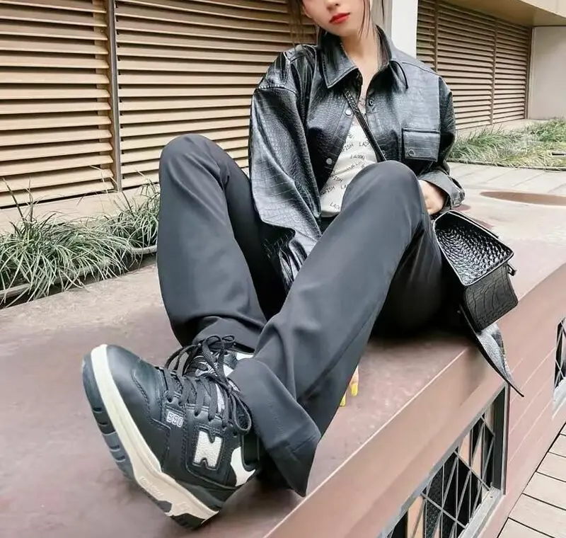 Alternative view of Giày New Balance 550 'Black White' BB550LBW