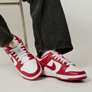 Alternative view of Giày Nike Dunk Low Retro 'Gym Red' DD1391-602
