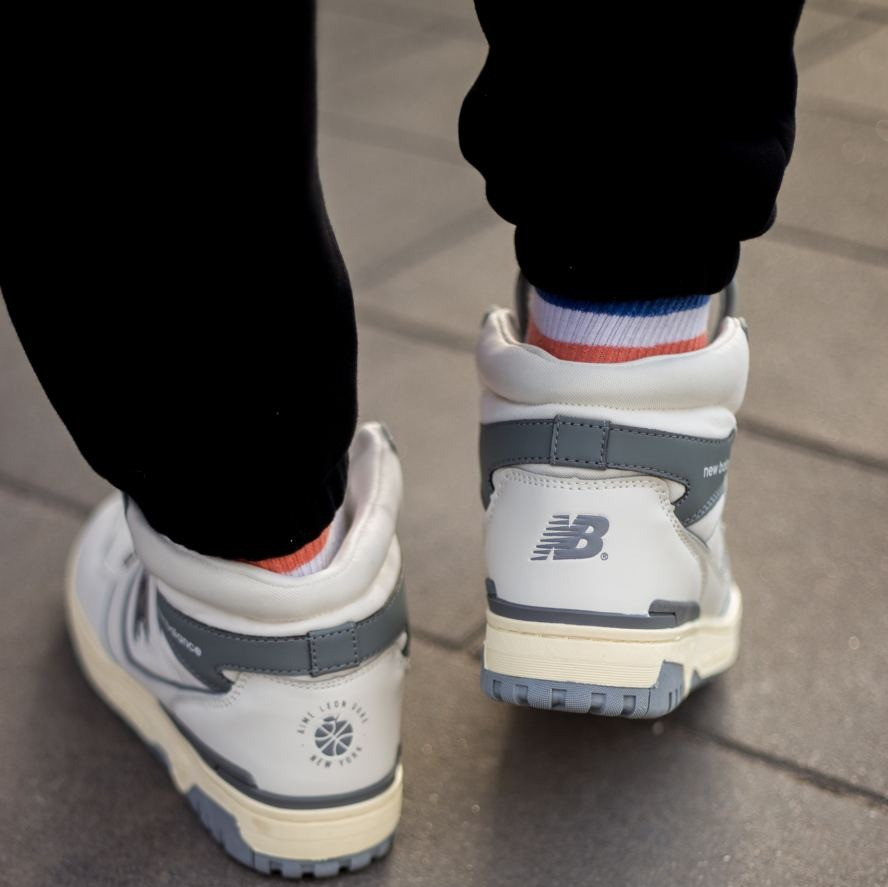 Giay New Balance 650R 'Aime Leon Dore White Grey' BB650RA1