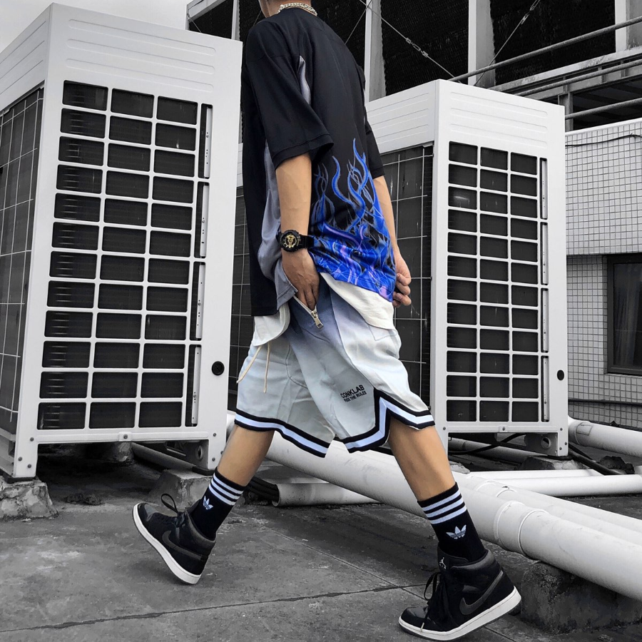 Giày Nike Air Jordan 1 Mid SE GS 'Black Anthracite' BQ6931-012 - Ảnh 3