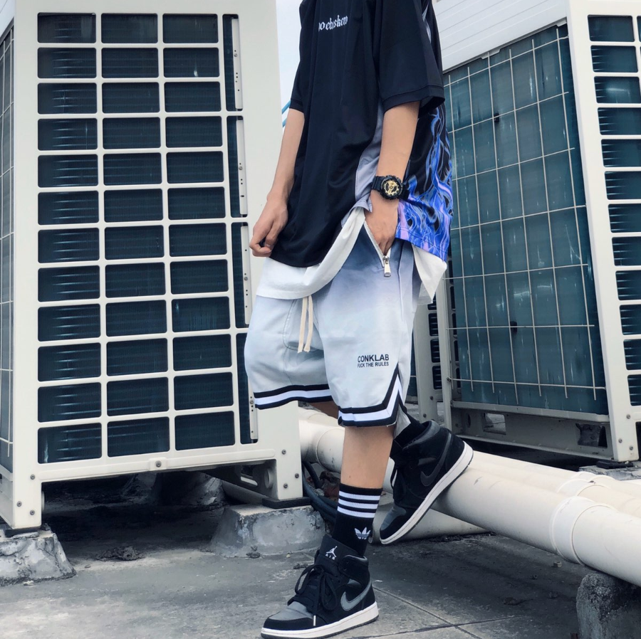 Giày Nike Air Jordan 1 Mid SE GS 'Black Anthracite' BQ6931-012 - Ảnh 4