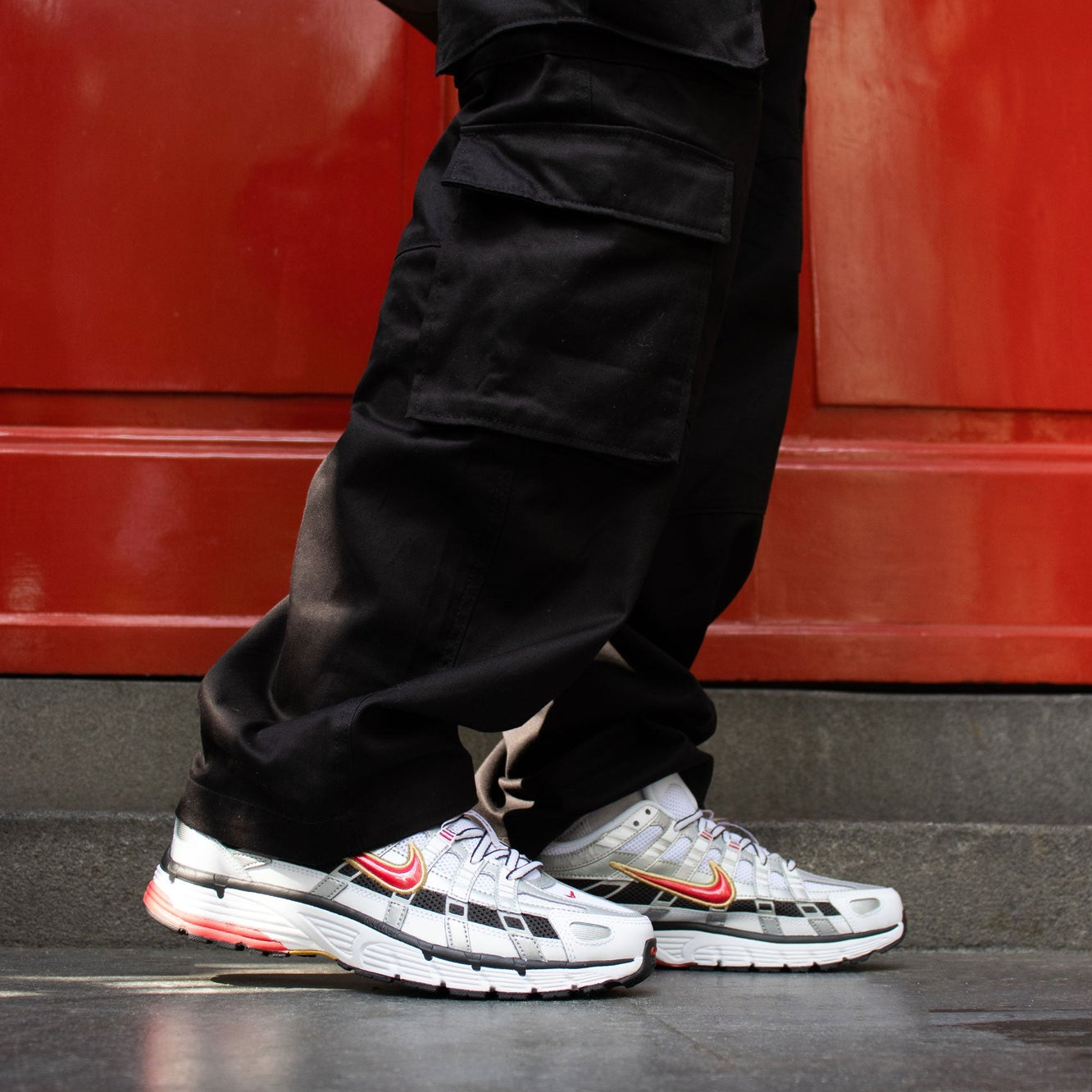 Giày Nike Wmns P-6000 CNPT 'Metallic Silver Red' BV1021-101 - Ảnh 2