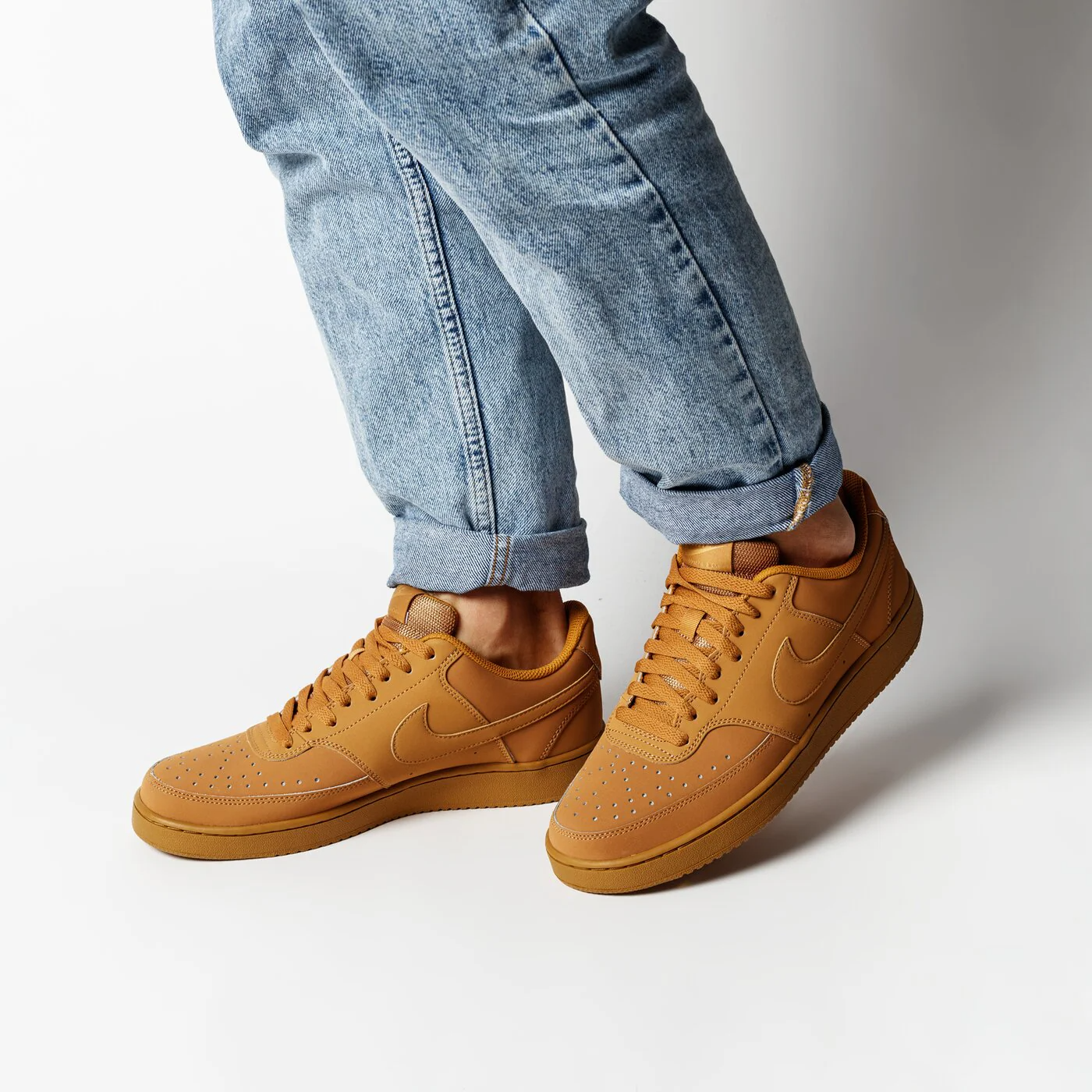 Alternative view of Giày Nike Court Vision Low 'Flax Twine' CD5463-200