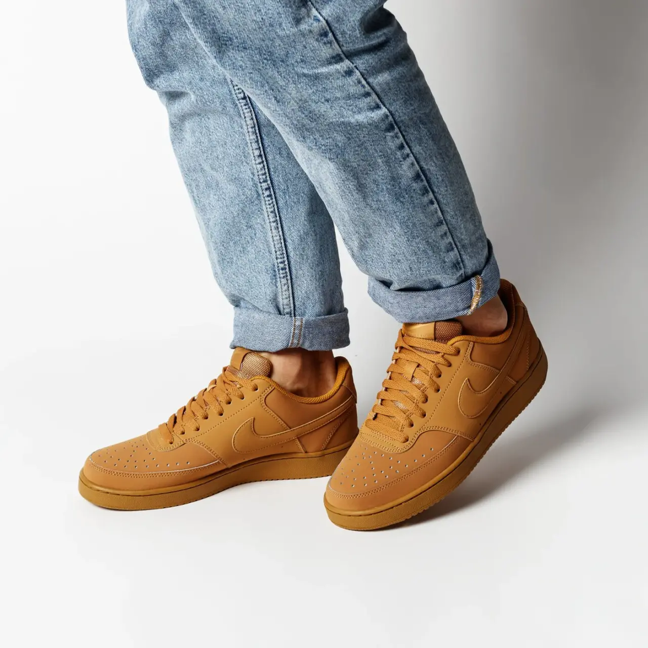 Alternative view of Giày Nike Court Vision Low 'Flax Twine' CD5463-200