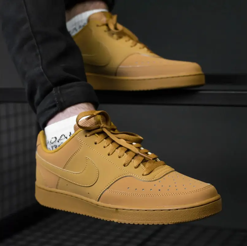 Giày Nike Court Vision Low 'Flax Twine' CD5463-200 - Ảnh 3