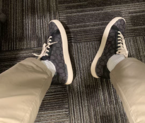 Giay Coach Clip Low Top Sneaker Jacquard 'Black' CI077-BLK