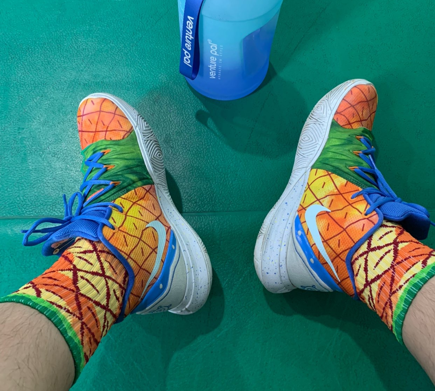 Giày Nike SpongeBob SquarePants x Kyrie 5 'Pineapple House' CJ6951-800 - Ảnh 3