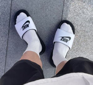 Dep Nike Victori One Slide 'Black White' CN9675-005