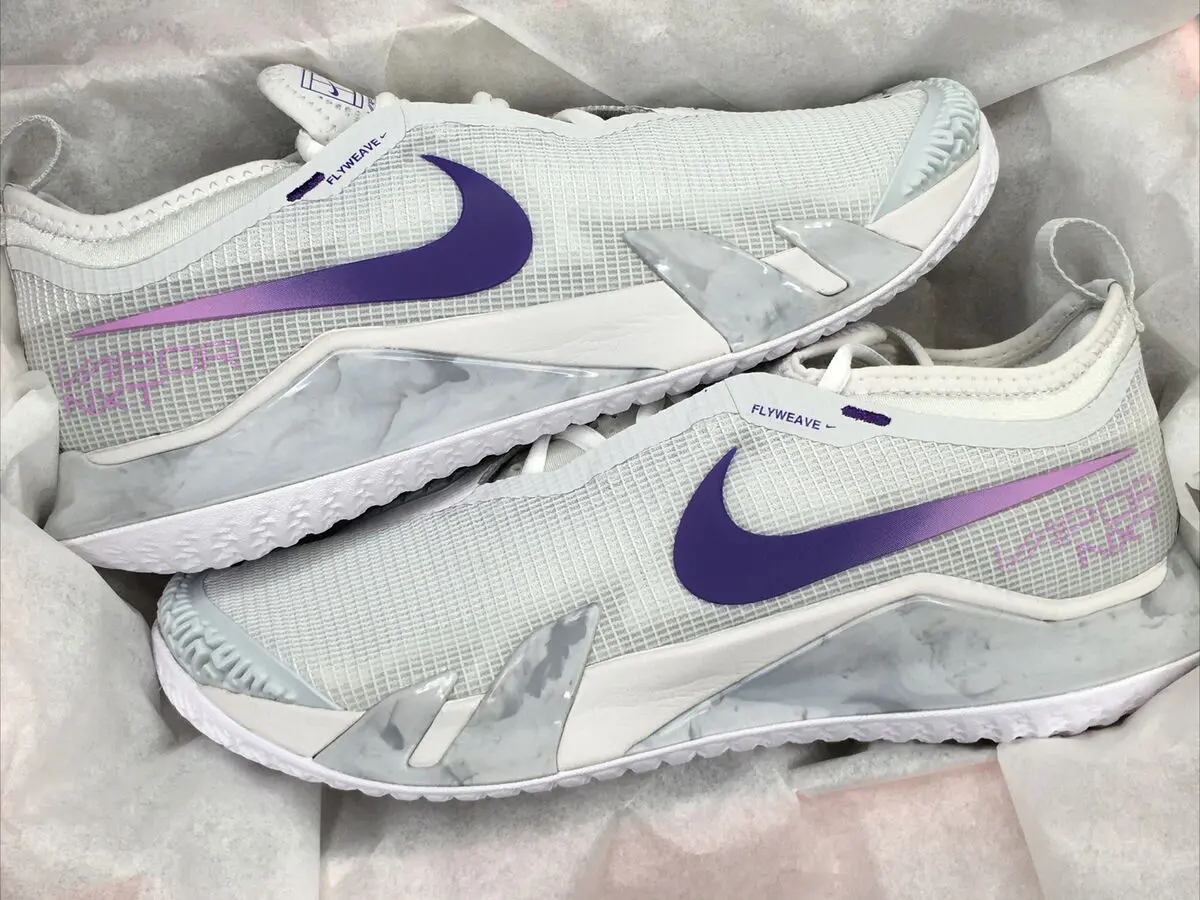 Alternative view of Giày Tennis Nike NikeCourt React Vapor 'Court Purple' CV0742-024